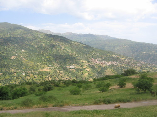 Village Taslent vu de Tizi-Maali Villag10