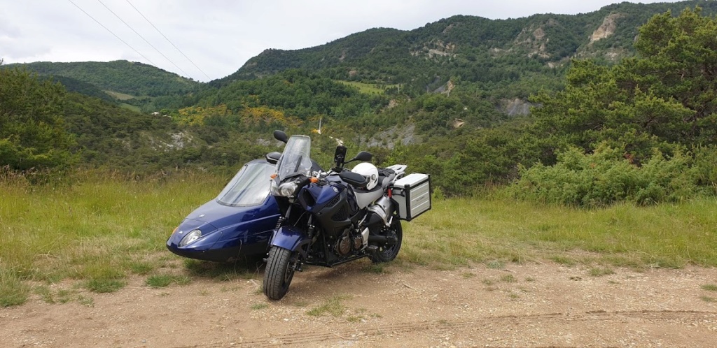 Side-car 1200 XTZ + Sénior enfin arrivé. 20200615