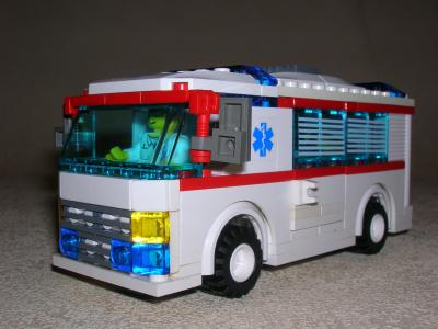 Hiace emegency vehicles. Lego_a10