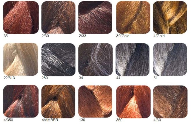 [Nuancier] Toutes les couleurs de cheveux synthétiques Color-11