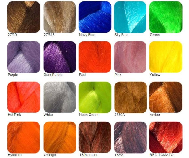[Nuancier] Toutes les couleurs de cheveux synthétiques Color-14
