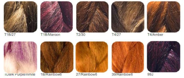 [Nuancier] Toutes les couleurs de cheveux synthétiques Color-17