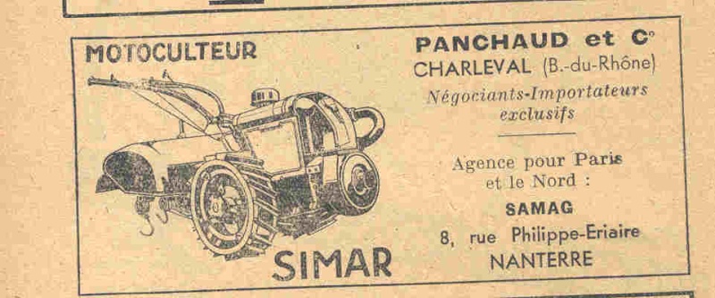 Salon de la machine agricole de 1947 Simar10