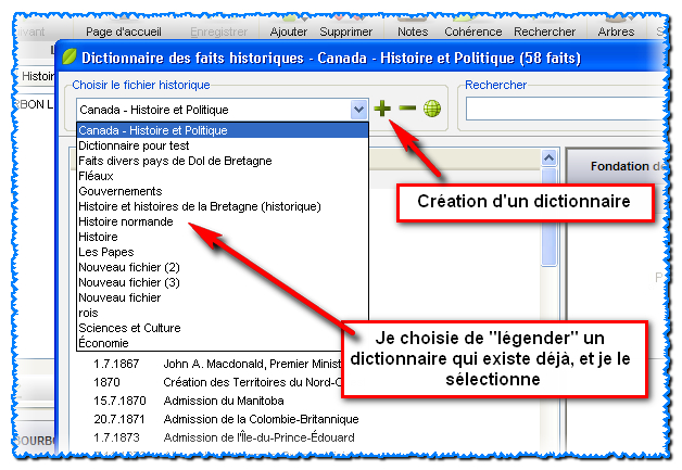 Comment rajouter une image dans le dictionnaire des faits historiques 267