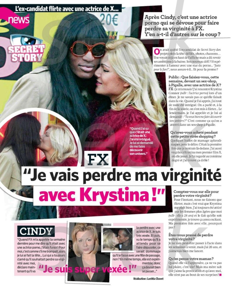 EXCLU - FX de Secret Story 3 : "Je vais perdre ma virginité avec Krystina Connor !" Seek-p17