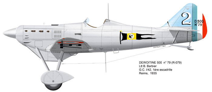 [K.P] Dewoitine  D-500 & D-510 "FINI" - Page 6 Img_0015