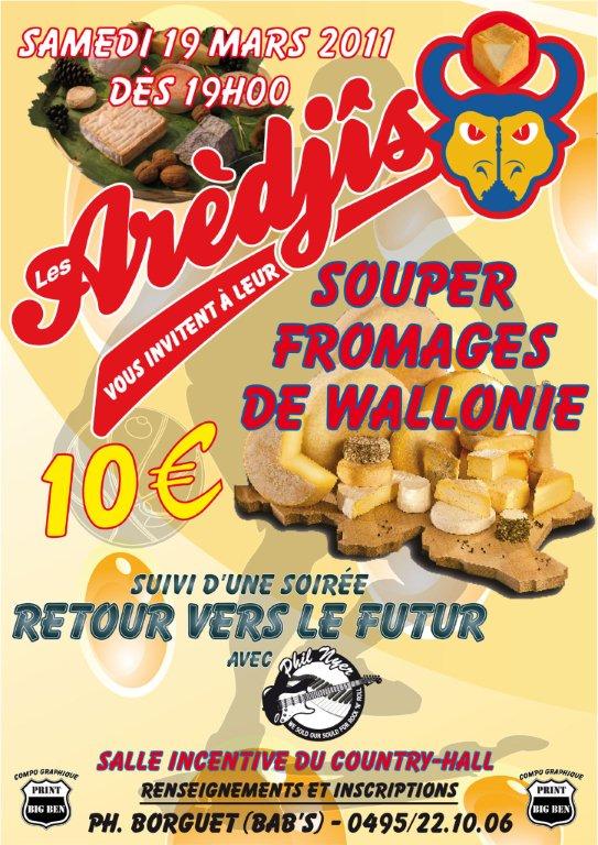 Le Souper FROMAGES DE WALLONIE des Ardjs Souper14