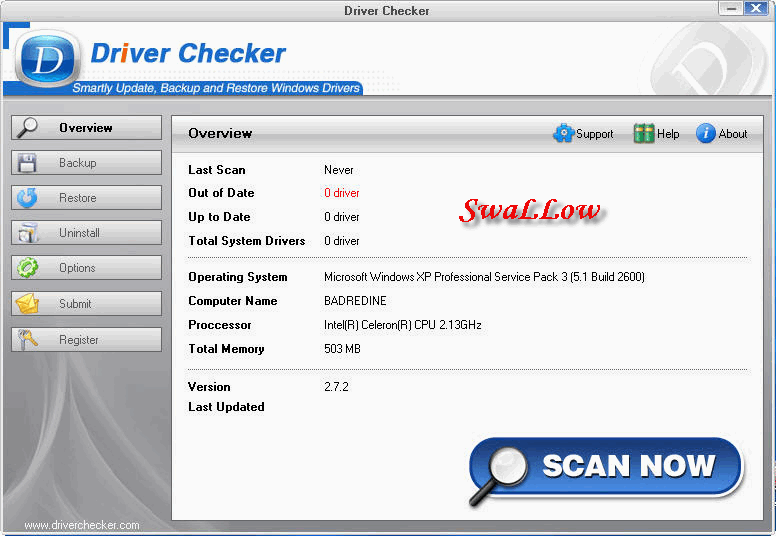  Driver Checker v2.7.2         Bb52b710