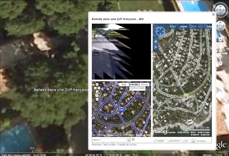 [résolu] Comment intégrer Street View dans un KML de Google Earth ? Sans_188