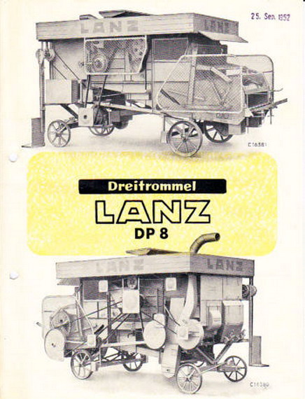 LANZ !: Moissonneuses-batteuses, batteuses et  presses 0_lanz10