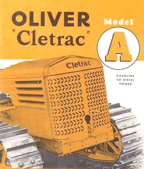 CLETRAC - CLETRAC la chenille américaine 10610
