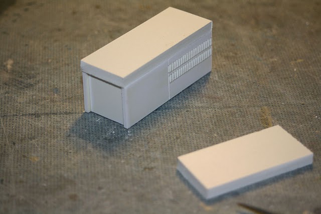 réalisation d'une série de miniatures du chenillard LICORNE Proto119