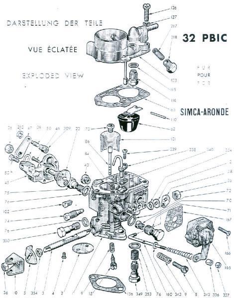 Carburateur pony Solex-10