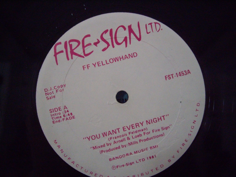 12 " F.F Yellowhand - You Want ... / Can You Feel It F_f_ye10