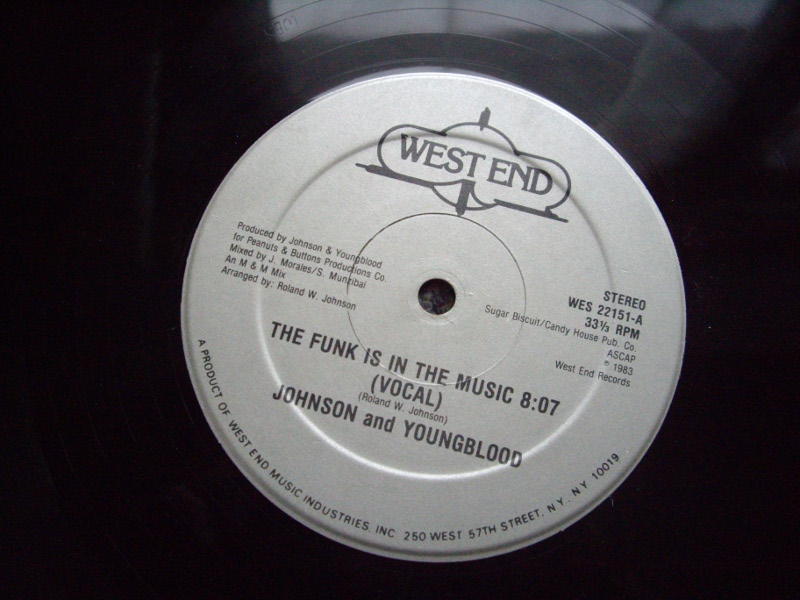 12"Johnson & Youngblood - Funk Is In The Music 83 Johnso12