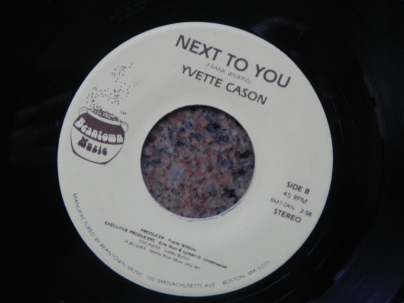 7" Yvette Cason - Next To You 198? Yvette10