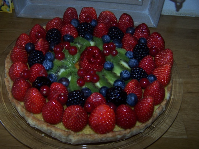 tarte amandine aux fruits 07710