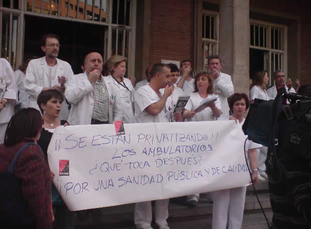 Desaparición del Instituto Madrileño de la Salud 20080410