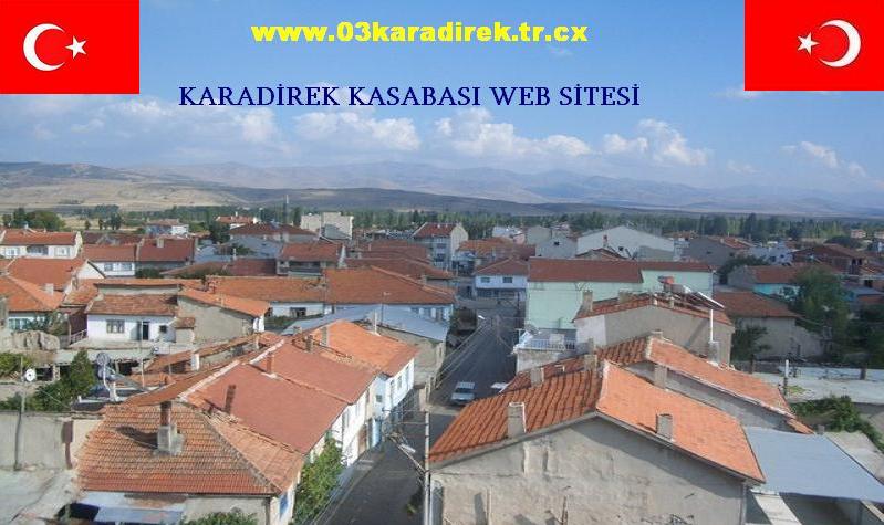 KARADİREK KASABASI WEB SİTESİ