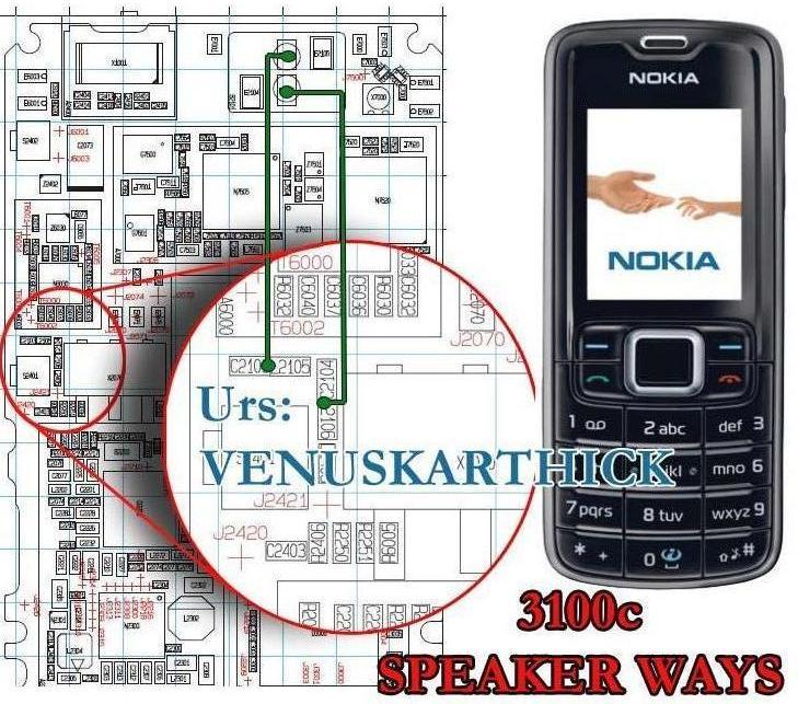 NOKIA BB5 SPEAKER PROBLEM F3110c10