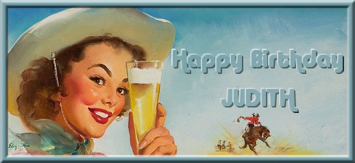 HAPPY BIRTHDAY JUDITH Judith10