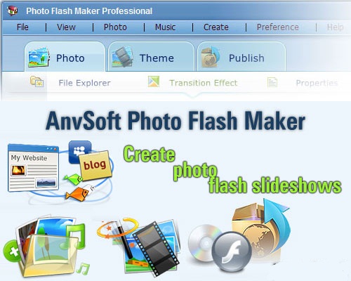 AnvSoft Photo Flash Maker Professional 5.23 Multilangual B8653r10