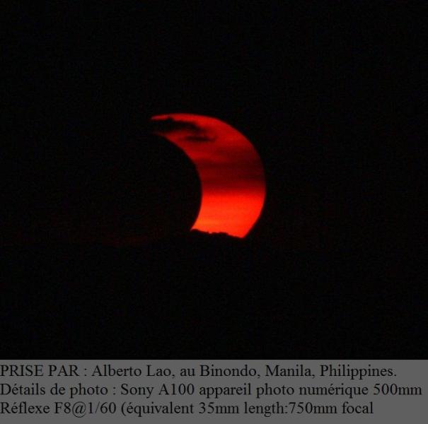 L' Eclipse Annulaire de Soleil du 26 Janvier 2009 Albert11