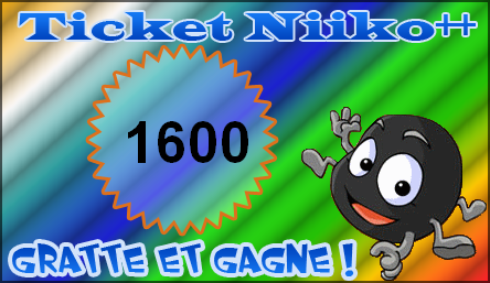 Ticket Niiko++ 1600ni10