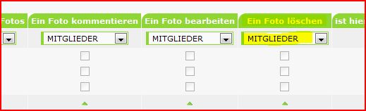 löschen - Galerie - Mitglieder können ihre Bilder nicht löschen Aufzei11