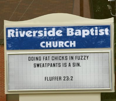 Even the baptist know....  Church10