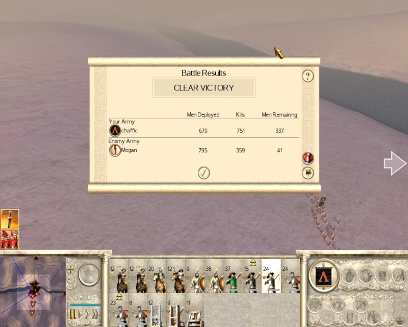 TORNOOI 1 : ROME TOTAL WAR. (UITSLAGEN EN STANDEN) Chaffi10