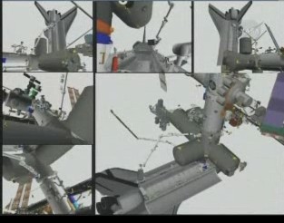 [STS-131] Discovery : EVA 3 Anderson & Mastracchio Sans_t47