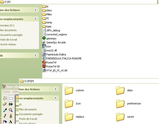 Installation Mod paeninsula italica Commen10