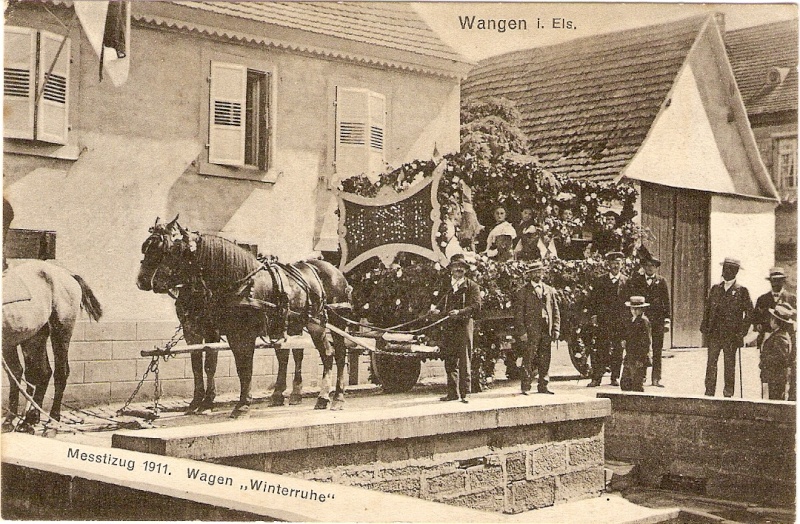 Wangen:le vin,la fontaine,la fête... 1911_110