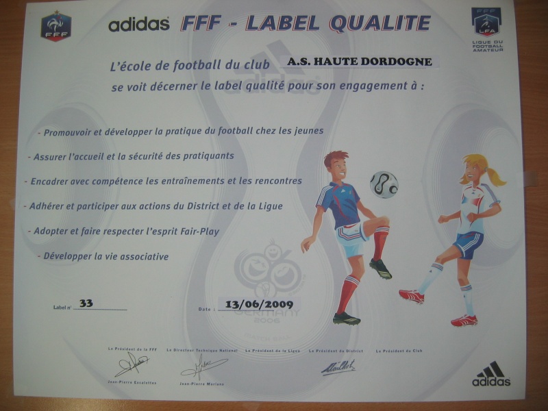 Label cole de Football Img_0024