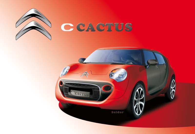 2014 - [FUTUR MODELE] Citroën Essentielle "C-Cactus" [E3] - Page 4 Ccactu10