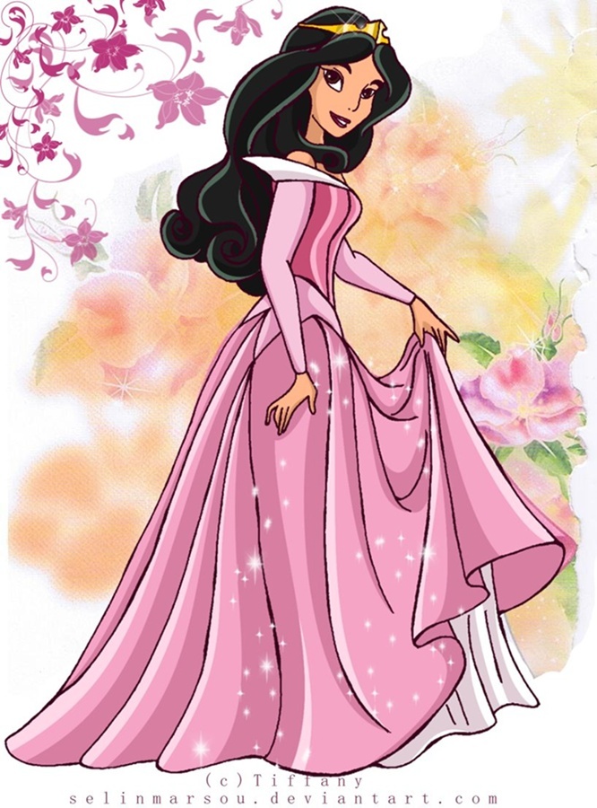 Fan-Arts sur la Princesse Jasmine avec Aladdin (Aladdin) 0710ff10