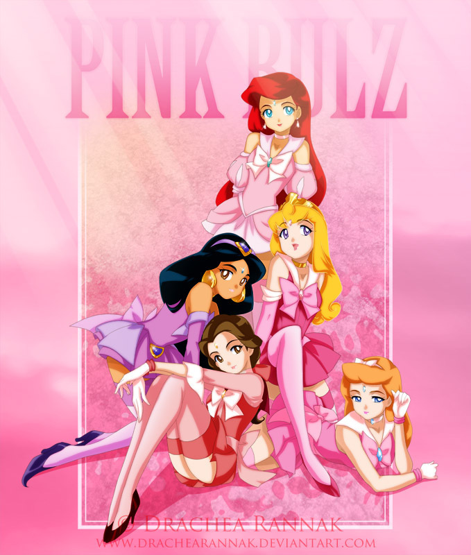 Dessins sur les plus belles Princesses Disney Ensemble Sailor10