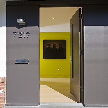 Peintures pour hall d'entrée avec vide sur hall Charal12