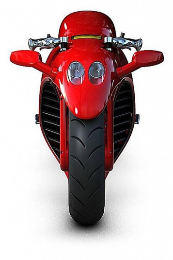 Le concept moto aux couleurs de Ferrari Concep10