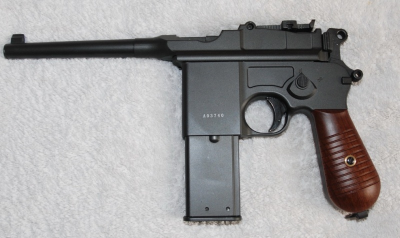 COMMENT "VIEILLIR" réplique MAUSER C96 METAL - Page 2 Mauser13