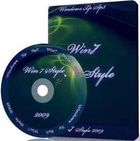 Windows XP SP3 WIN7 STYLE 2009 v.18.1 CD 12333210