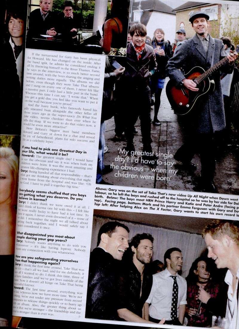 Ok magazine 27.1.09 interview with Gary and How Ok310