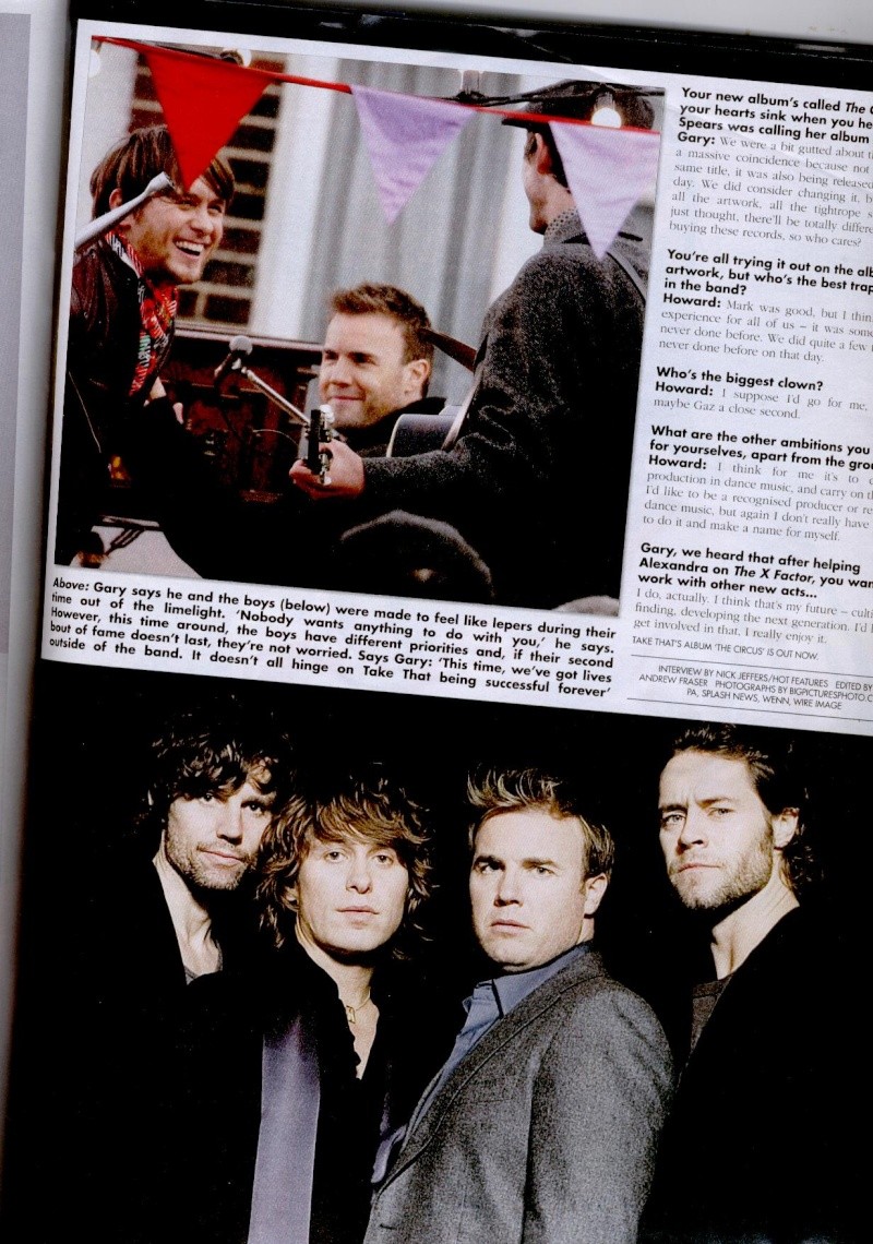Ok magazine 27.1.09 interview with Gary and How Ok410