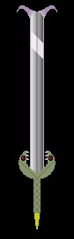 Swords made on paint Snake_14