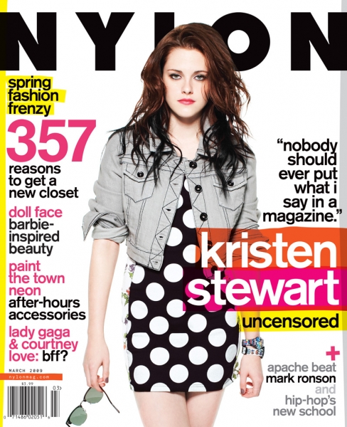 Kristen Stewart(beLLa swan) NyLon dergisi Mart 2009... Nylonm10