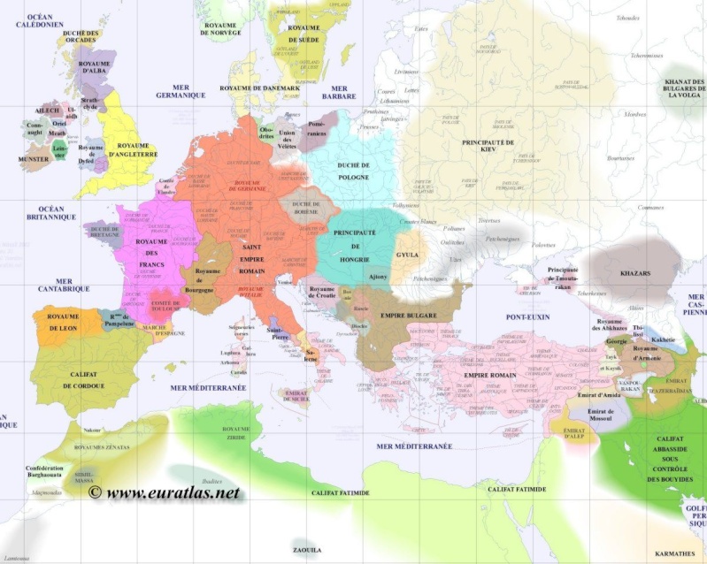 Cartes du Monde  de l an 1000   nos jours