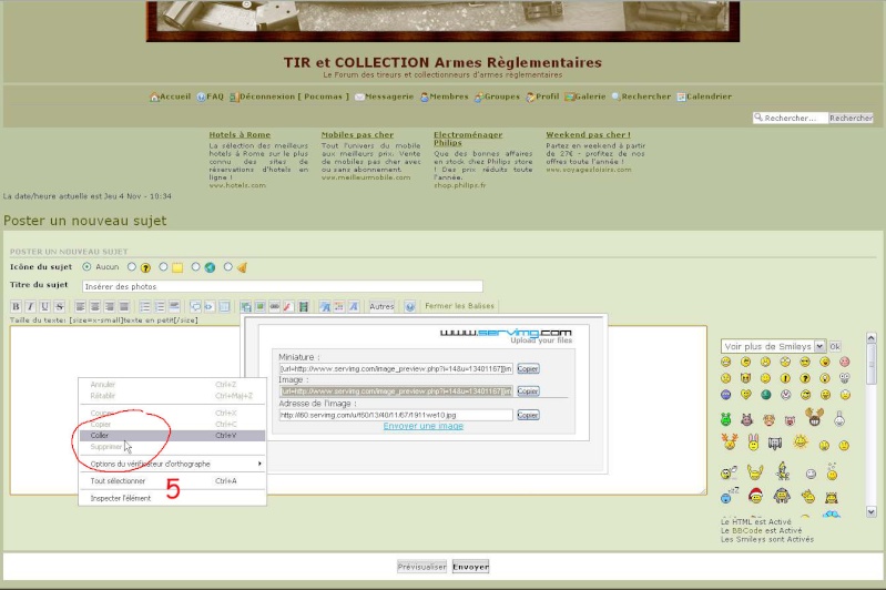 clics - Comment insérer des photos en 7 clics ! Tuto-p22