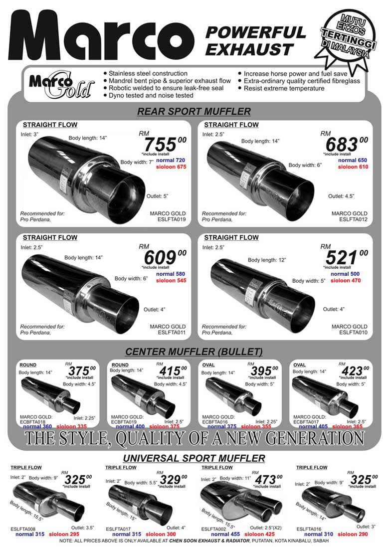 Sioloon workshop panel (specialist EXHAUST & RADIATOR) - Page 9 Flyer-10