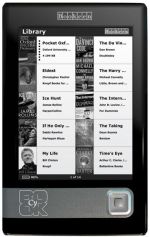 The Mobipocket eBook Reader for dedicated devices Bookee10